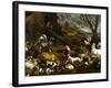 The Animals Entering the Arc, Ca. 1570-Jacopo Bassano-Framed Giclee Print