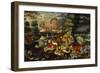 The Animals Entering the Ark-Jacob II Savery-Framed Giclee Print