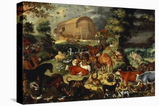 The Animals Entering the Ark-Jacob II Savery-Stretched Canvas