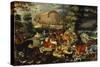 The Animals Entering the Ark-Jacob II Savery-Stretched Canvas