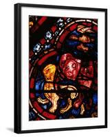 The Animals Leaving Noah's Ark, Stained Glass-null-Framed Giclee Print