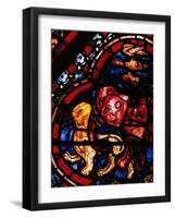 The Animals Leaving Noah's Ark, Stained Glass-null-Framed Giclee Print