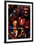 The Animals Leaving Noah's Ark, Stained Glass-null-Framed Giclee Print