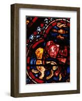 The Animals Leaving Noah's Ark, Stained Glass-null-Framed Giclee Print