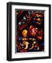 The Animals Leaving Noah's Ark, Stained Glass-null-Framed Giclee Print