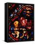 The Animals Leaving Noah's Ark, Stained Glass-null-Framed Stretched Canvas