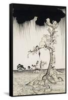 'The Animals You Know Are Not As They Are Now'-Arthur Rackham-Framed Stretched Canvas