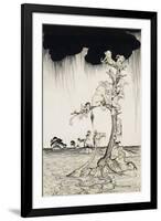 'The Animals You Know Are Not As They Are Now'-Arthur Rackham-Framed Giclee Print