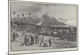 The Annexation of Hawaii by America, the Landing-Place, Honolulu-null-Mounted Giclee Print