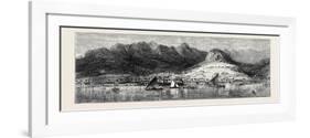 The Annexation of the Fiji Islands: View of Levuka from the Anchorage-null-Framed Giclee Print