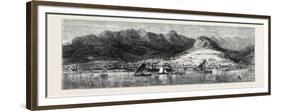 The Annexation of the Fiji Islands: View of Levuka from the Anchorage-null-Framed Giclee Print