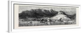 The Annexation of the Fiji Islands: View of Levuka from the Anchorage-null-Framed Giclee Print