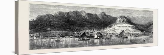 The Annexation of the Fiji Islands: View of Levuka from the Anchorage-null-Stretched Canvas
