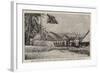 The Annexation of the Gilbert Islands, Hoisting the British Flag-null-Framed Giclee Print