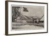 The Annexation of the Gilbert Islands, Hoisting the British Flag-null-Framed Giclee Print