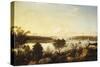 The Annisquam River Looking Toward Ipswich Bay-Fitz Hugh Lane-Stretched Canvas