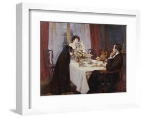 The Anniversary, "I Love Thee to the Level of Everyday's Most Quiet Need" - Elizabeth Barrett…-Albert Chevallier Tayler-Framed Giclee Print