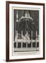 The Anniversary of the Assassination of King Humbert, the Catafalque in the Pantheon at Rome-null-Framed Giclee Print