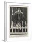 The Anniversary of the Assassination of King Humbert, the Catafalque in the Pantheon at Rome-null-Framed Giclee Print