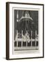 The Anniversary of the Assassination of King Humbert, the Catafalque in the Pantheon at Rome-null-Framed Giclee Print