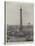The Anniversary of Trafalgar, Decoration of the Nelson Column in Trafalgar Square-null-Stretched Canvas