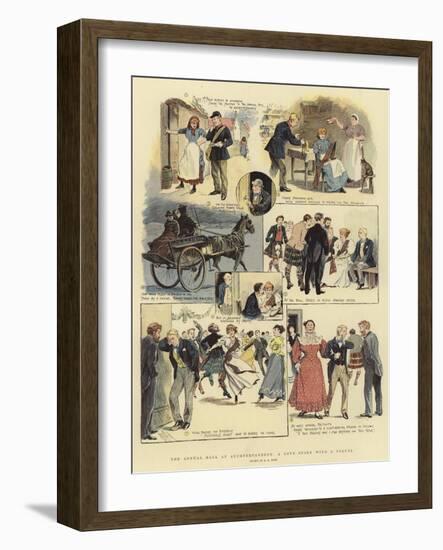 The Annual Ball at Auchtertaverty, a Love Story with a Sequel-Alexander Stuart Boyd-Framed Giclee Print