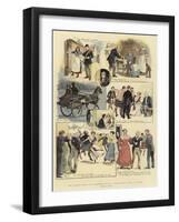 The Annual Ball at Auchtertaverty, a Love Story with a Sequel-Alexander Stuart Boyd-Framed Giclee Print