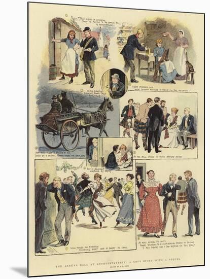 The Annual Ball at Auchtertaverty, a Love Story with a Sequel-Alexander Stuart Boyd-Mounted Giclee Print