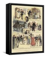 The Annual Ball at Auchtertaverty, a Love Story with a Sequel-Alexander Stuart Boyd-Framed Stretched Canvas