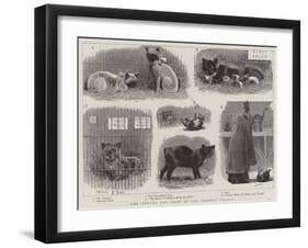 The Annual Cat Show at the Crystal Palace-null-Framed Giclee Print