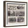 The Annual Cruise of the West Indian Fleet-null-Framed Giclee Print