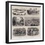 The Annual Cruise of the West Indian Fleet-null-Framed Giclee Print