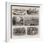 The Annual Cruise of the West Indian Fleet-null-Framed Giclee Print