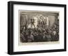 The Annual Entertainment of the Royal Naval Artillery Volunteers on Board HMS Rainbow-null-Framed Giclee Print