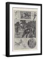 The Annual Fair at Barnet-Ralph Cleaver-Framed Giclee Print