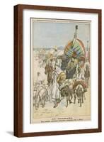 The Annual Migration of Algerian Tribes, for the Purpose of Trading-null-Framed Art Print