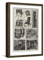 The Annual Wesleyan Conference, Relics of John Wesley in London-Henry Edward Tidmarsh-Framed Giclee Print