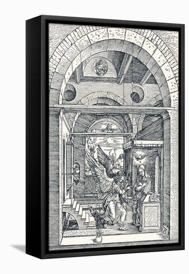 The Annuciation, 1506-Albrecht Dürer-Framed Stretched Canvas