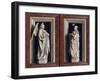 The Annuciation Diptych-Jan van Eyck-Framed Giclee Print