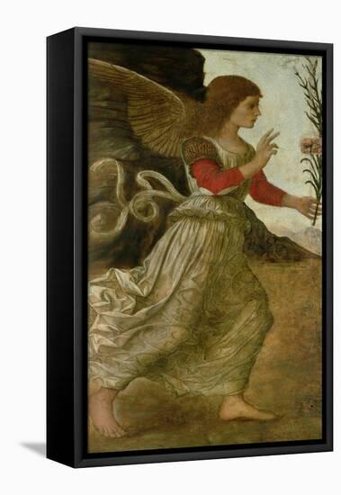 The Annunciating Angel Gabriel-Melozzo da Forlí-Framed Stretched Canvas