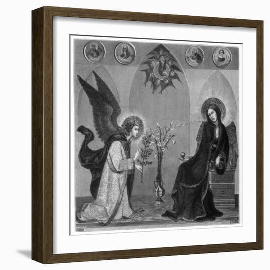 The Annunciation, 1333-J Petot-Framed Giclee Print