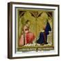 The Annunciation, 1344-Ambrogio Lorenzetti-Framed Giclee Print