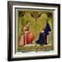 The Annunciation, 1344-Ambrogio Lorenzetti-Framed Giclee Print