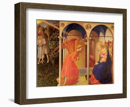 The Annunciation, 1400-Fra Angelico-Framed Giclee Print