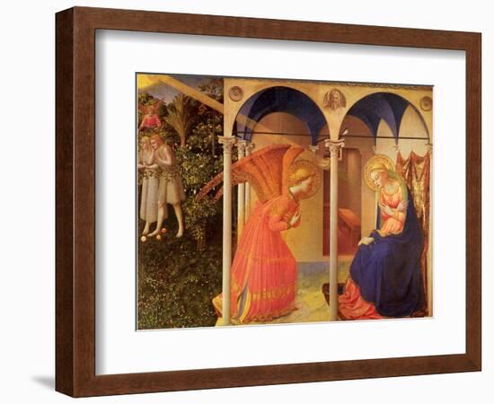 The Annunciation, 1400-Fra Angelico-Framed Giclee Print