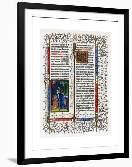 The Annunciation, 1413-1419-null-Framed Giclee Print