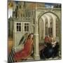 The Annunciation, 1418-1419-Robert Campin-Mounted Giclee Print