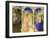 The Annunciation, 1426-1428-Fra Angelico-Framed Giclee Print