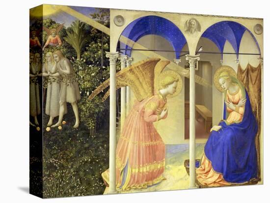 The Annunciation, 1426-1428-Fra Angelico-Stretched Canvas