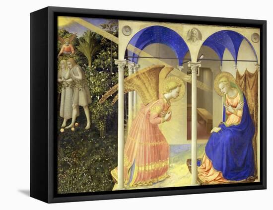 The Annunciation, 1426-1428-Fra Angelico-Framed Stretched Canvas